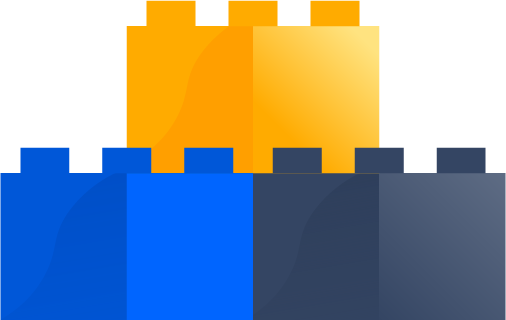 Stacked blocks icon